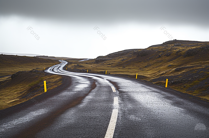 雨后湿湿的路面乡下自驾游广告背景,高清,摄影图,摄影图片,图片大全,摄影图免费下载